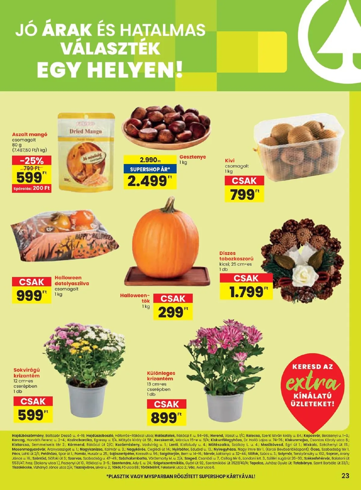 Spar akciós újság Extra 10.24–10.30 – 4. oldal