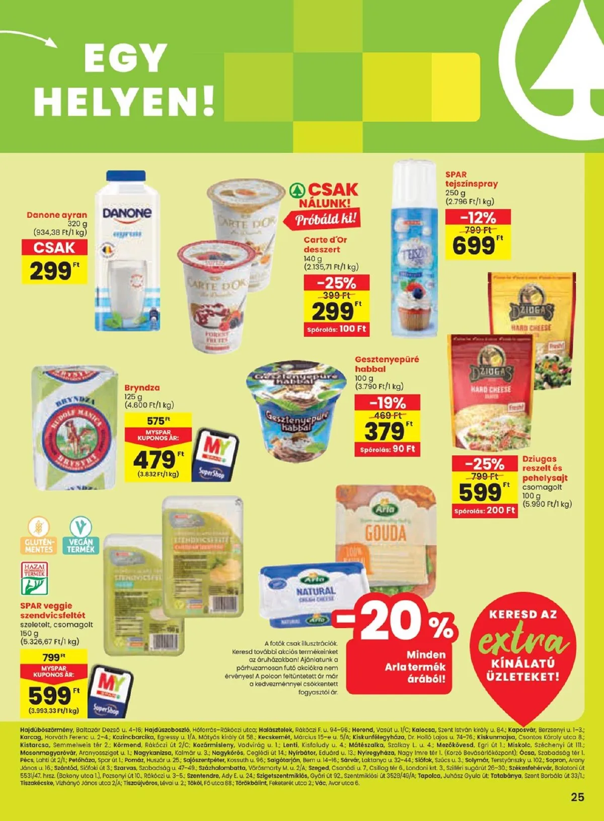 Spar akciós újság Extra 10.24–10.30 – 6. oldal