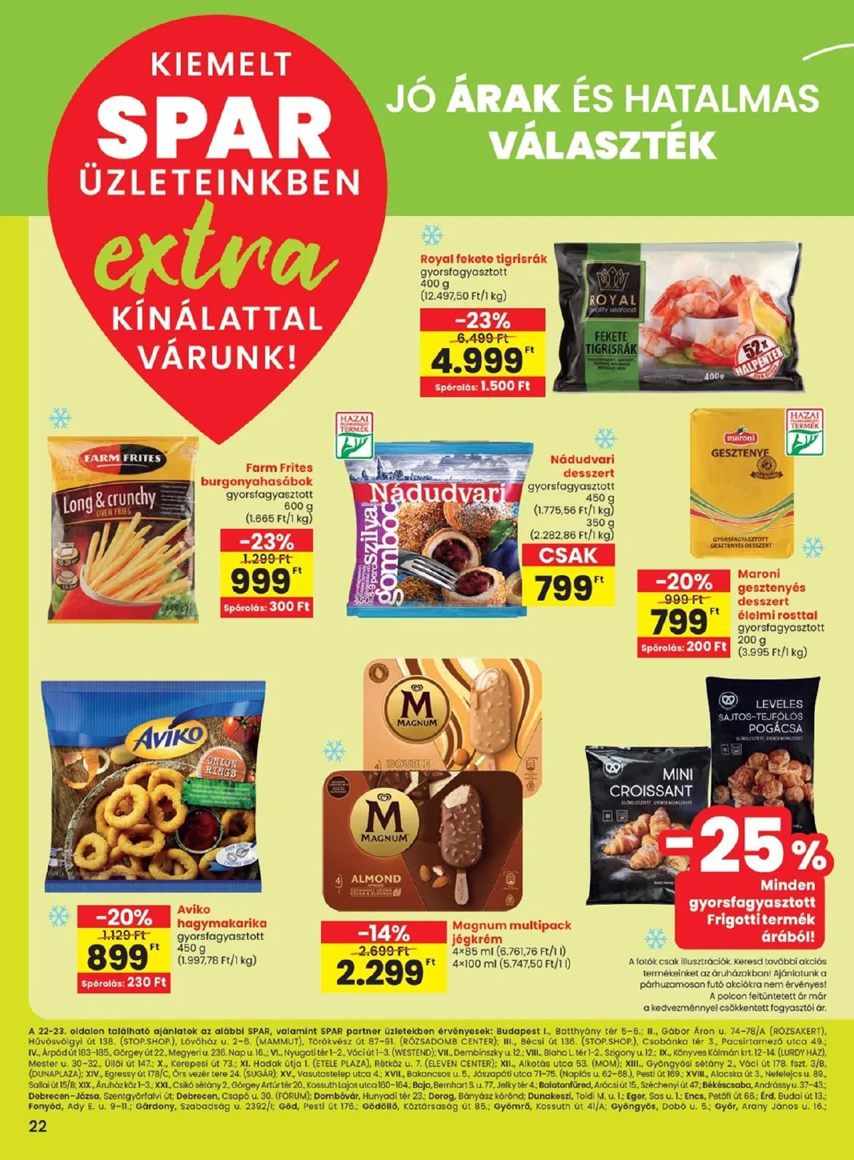 Spar akciós újság Extra 10.31–11.06 – 3. oldal