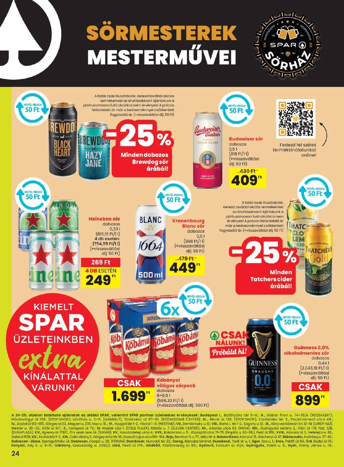 Spar akciós újság Extra 10.31–11.06 – 5. oldal