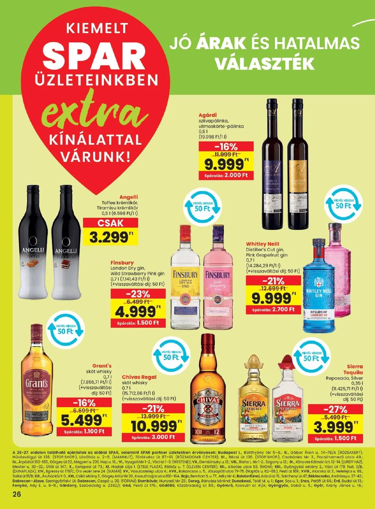 Spar akciós újság Extra 10.31–11.06 – 7. oldal