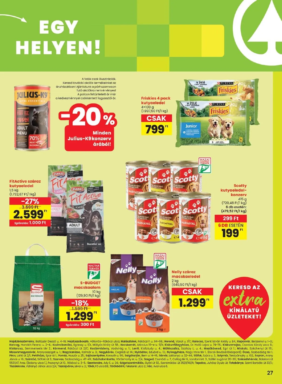 Spar akciós újság Extra 10.31–11.06 – 8. oldal