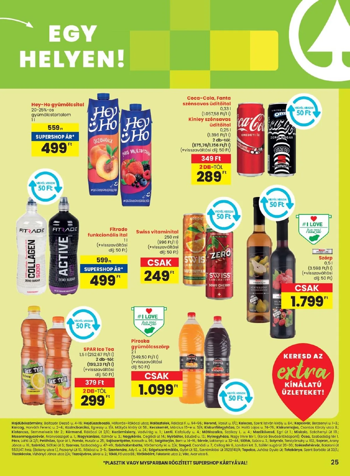 Spar akciós újság Extra 11.07–11.13 – 6. oldal