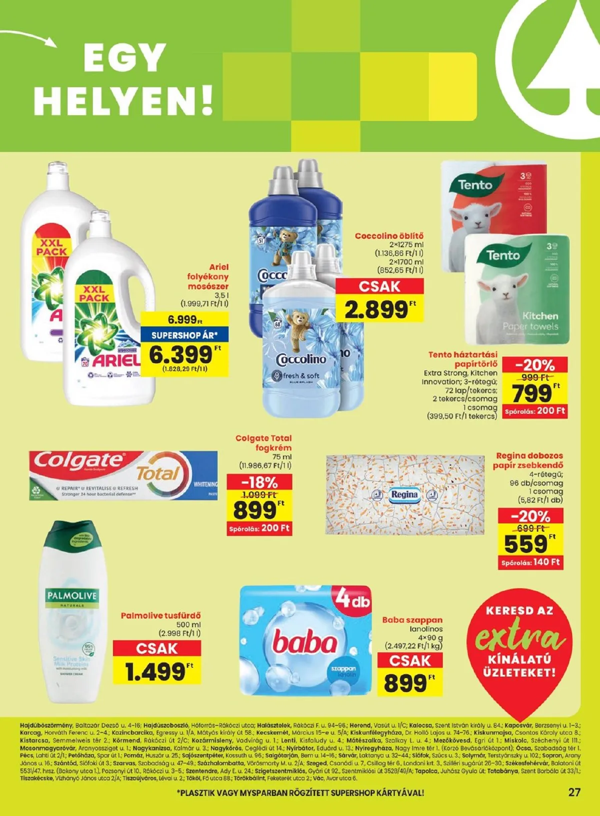 Spar akciós újság Extra 11.07–11.13 – 8. oldal