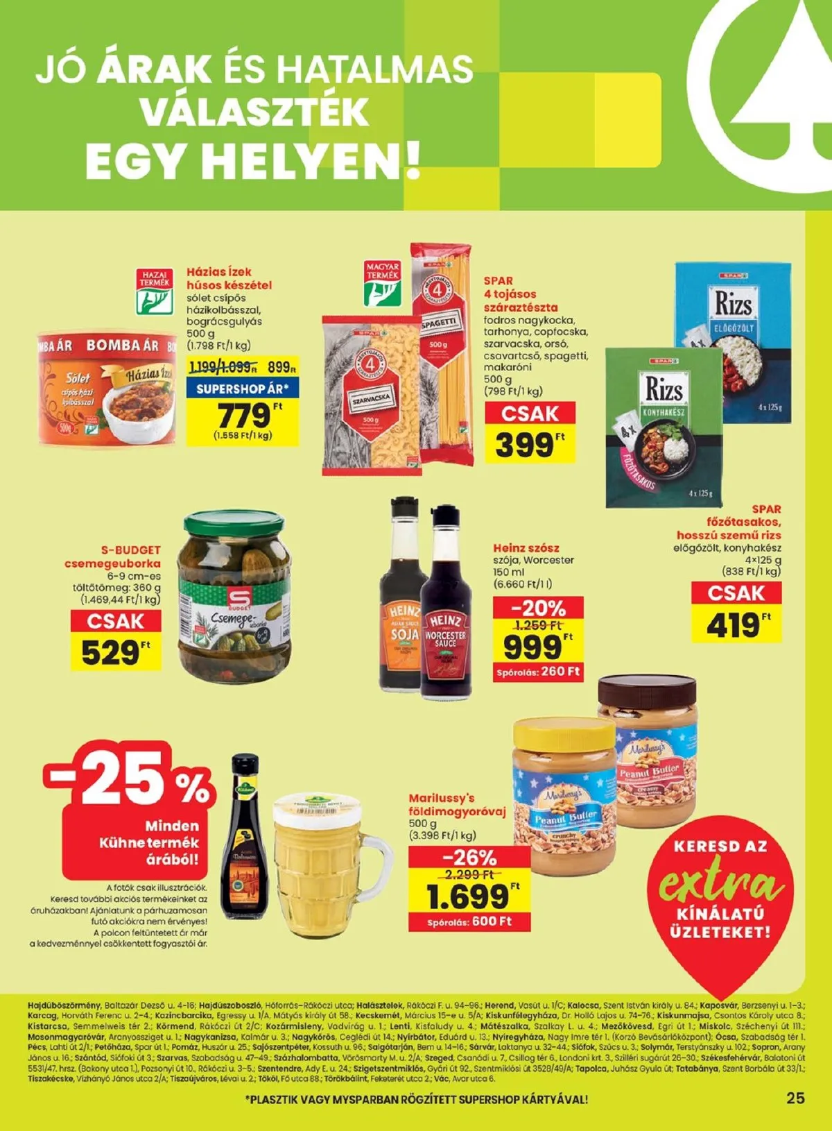 Spar akciós újság Extra 11.14–11.20 – 6. oldal