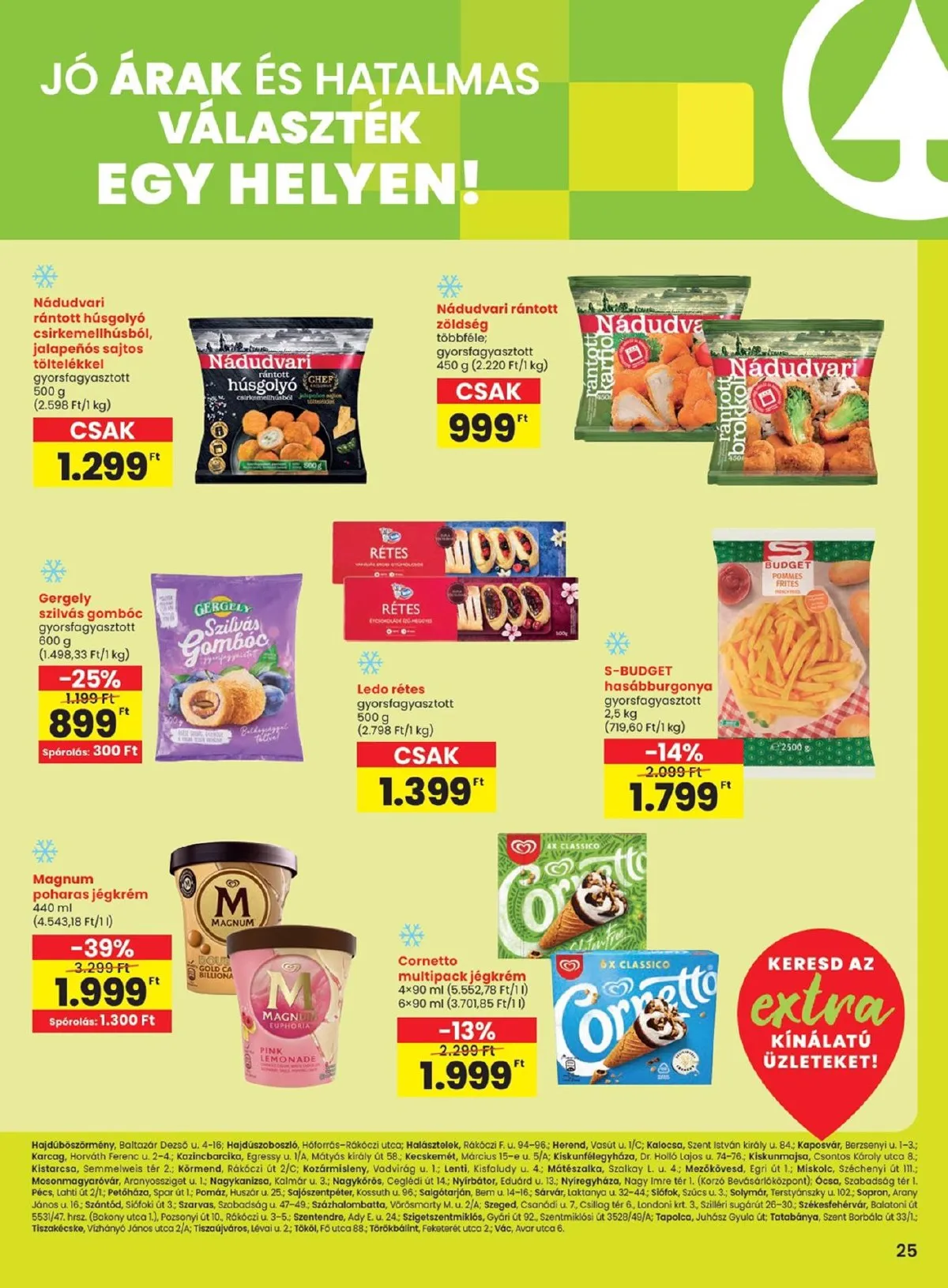 Spar akciós újság Extra 11.21–11.27 – 6. oldal