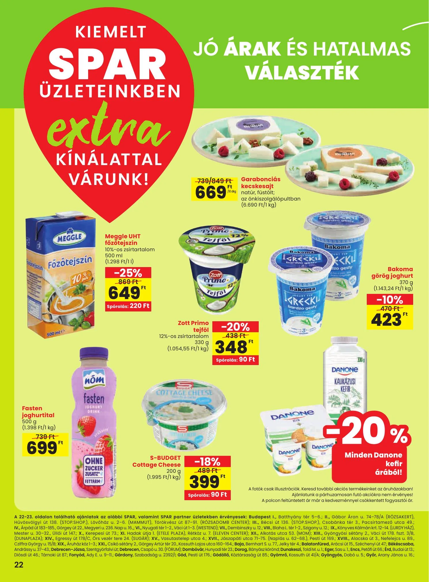 Spar akciós újság Extra 07.03–07.09 – 3. oldal