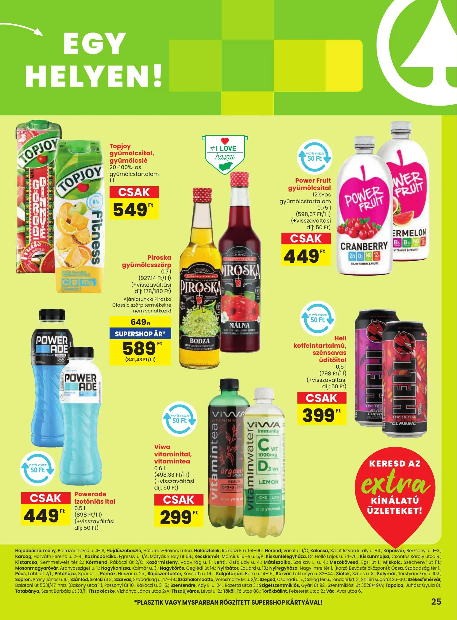 Spar akciós újság Extra 07.03–07.09 – 6. oldal