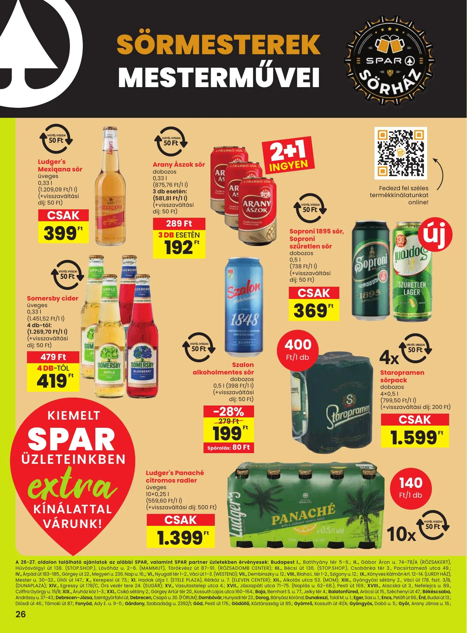 Spar akciós újság Extra 07.03–07.09 – 7. oldal