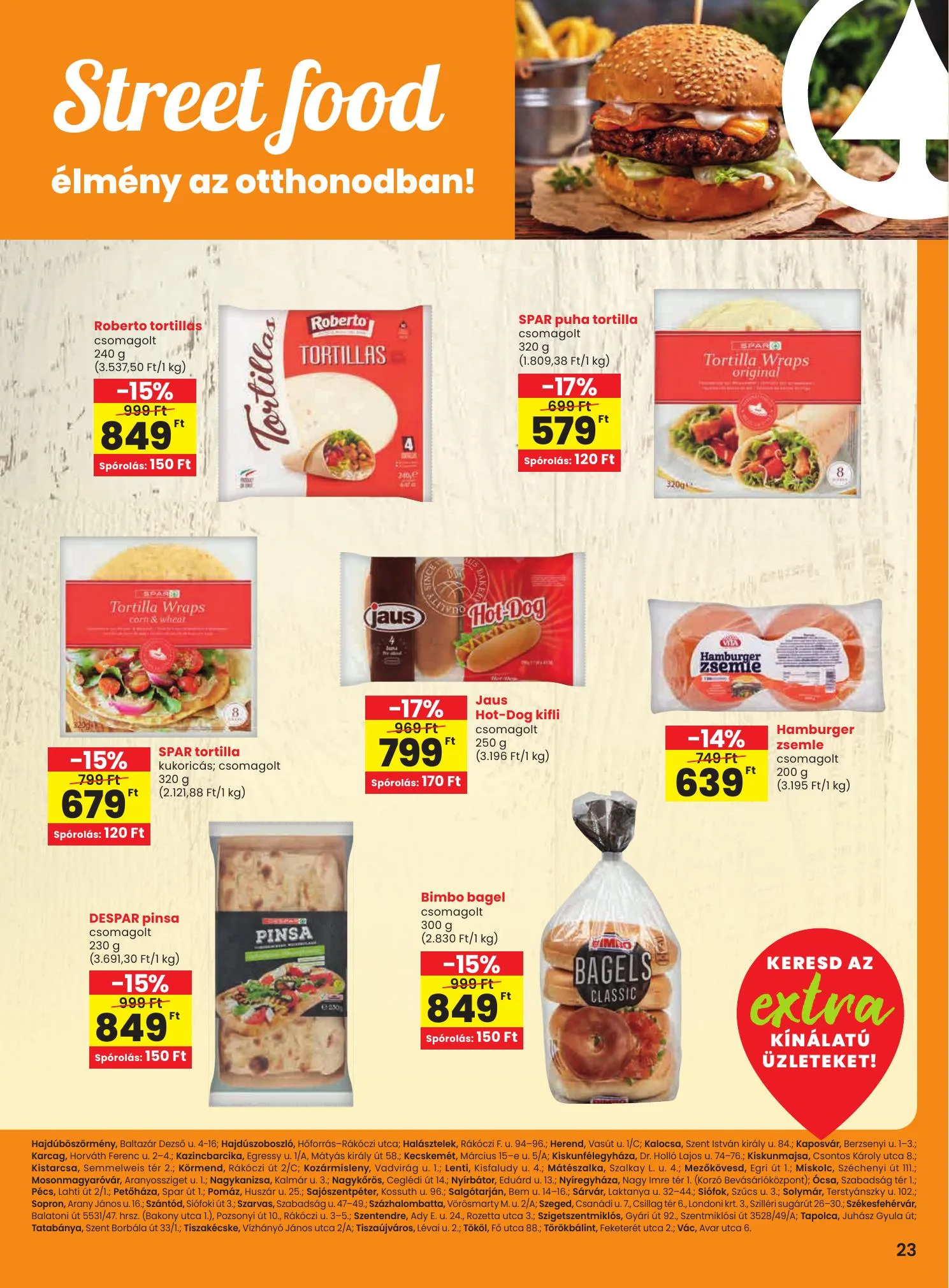 Spar akciós újság Extra 07.10–07.16 – 4. oldal