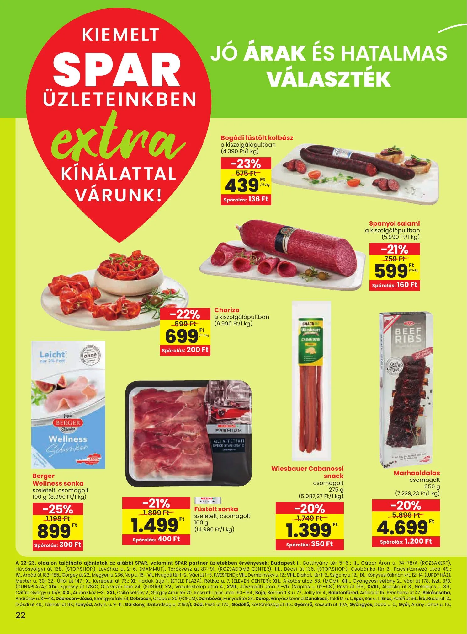 Spar akciós újság Extra 07.17–07.23 – 3. oldal