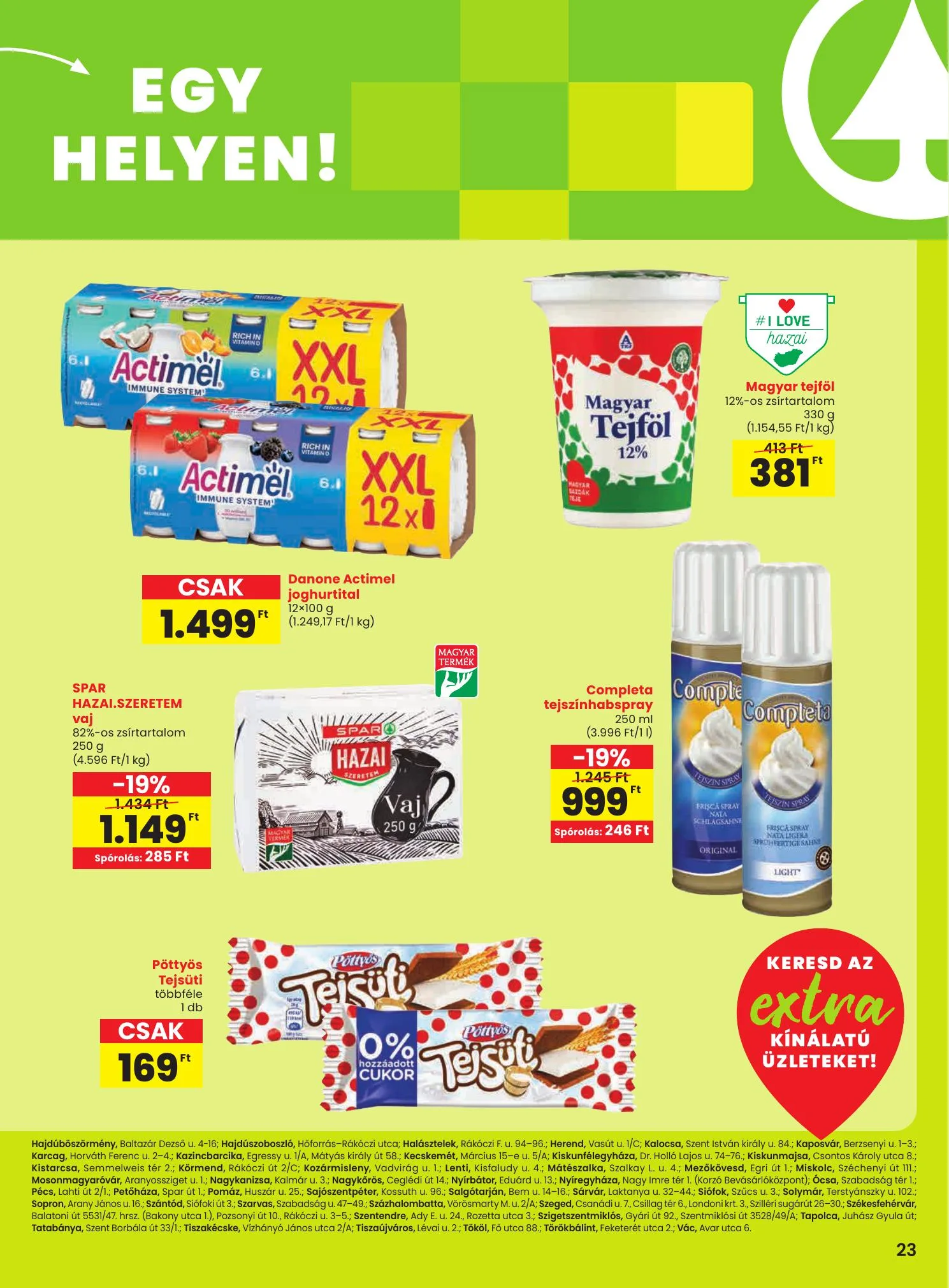 Spar akciós újság Extra 07.17–07.23 – 4. oldal