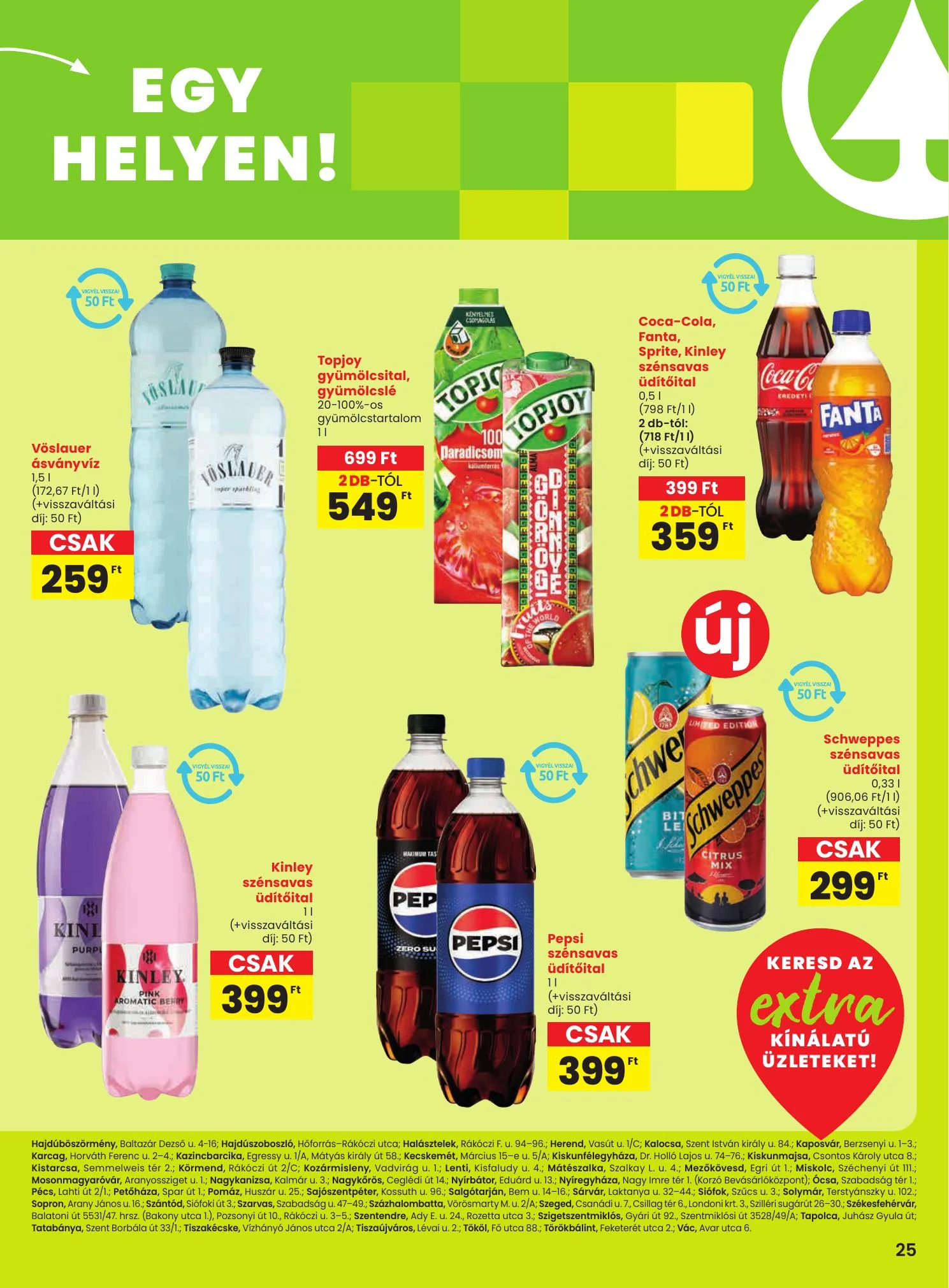 Spar akciós újság Extra 07.17–07.23 – 6. oldal