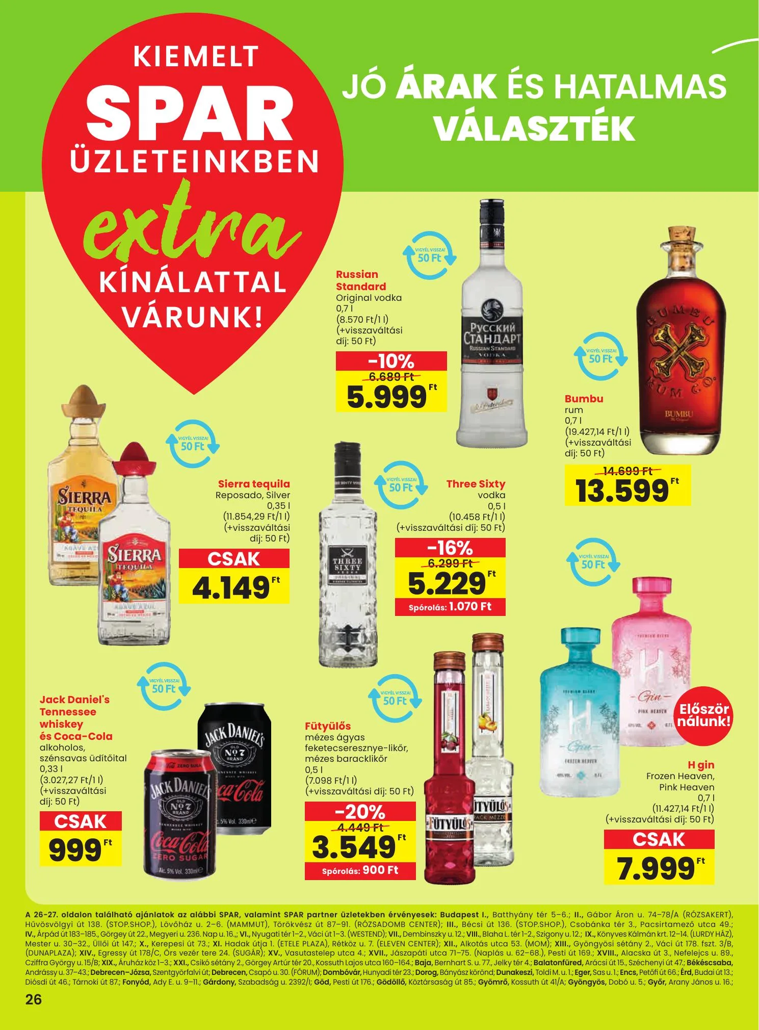 Spar akciós újság Extra 07.17–07.23 – 7. oldal