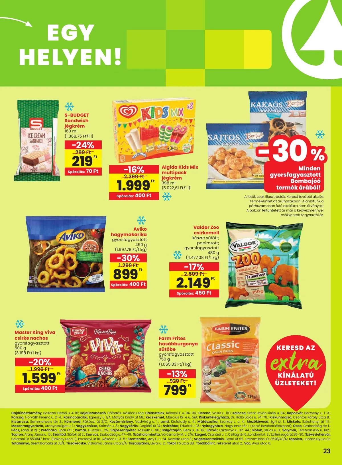 Spar akciós újság Extra 07.24–07.30 – 4. oldal