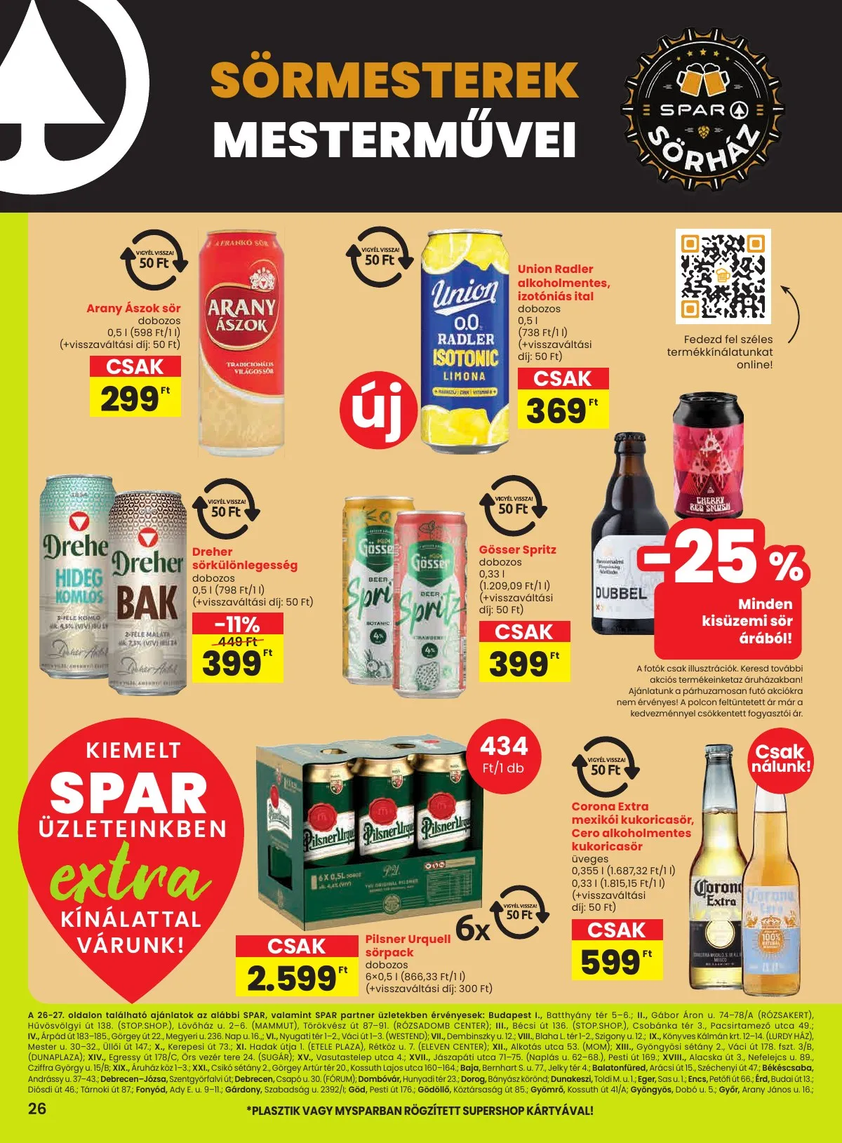 Spar akciós újság Extra 07.24–07.30 – 7. oldal