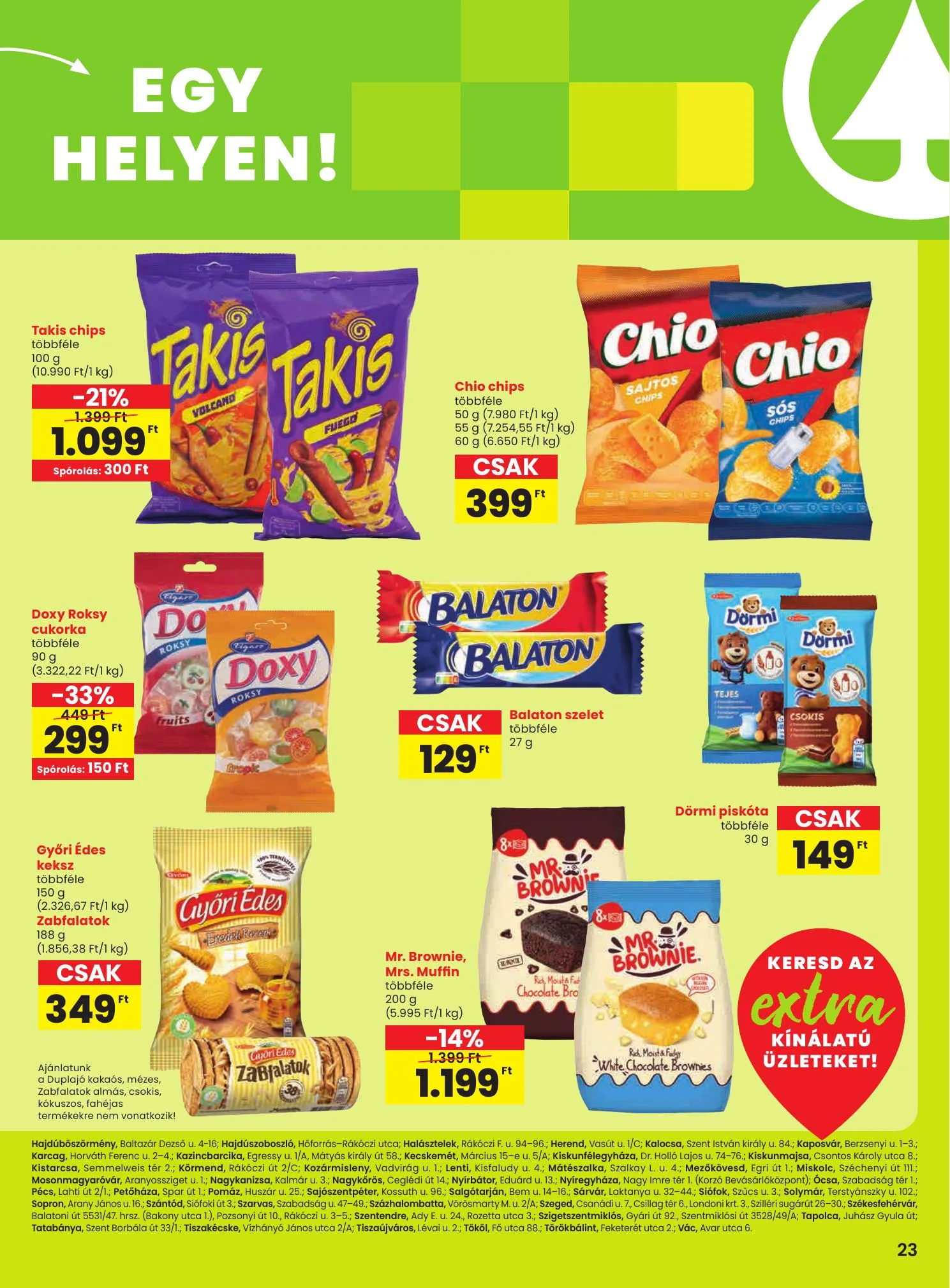 Spar akciós újság Extra 07.31–08.06 – 4. oldal