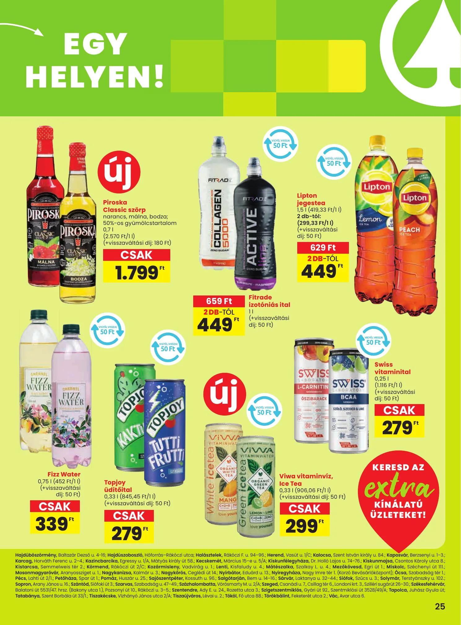 Spar akciós újság Extra 07.31–08.06 – 6. oldal