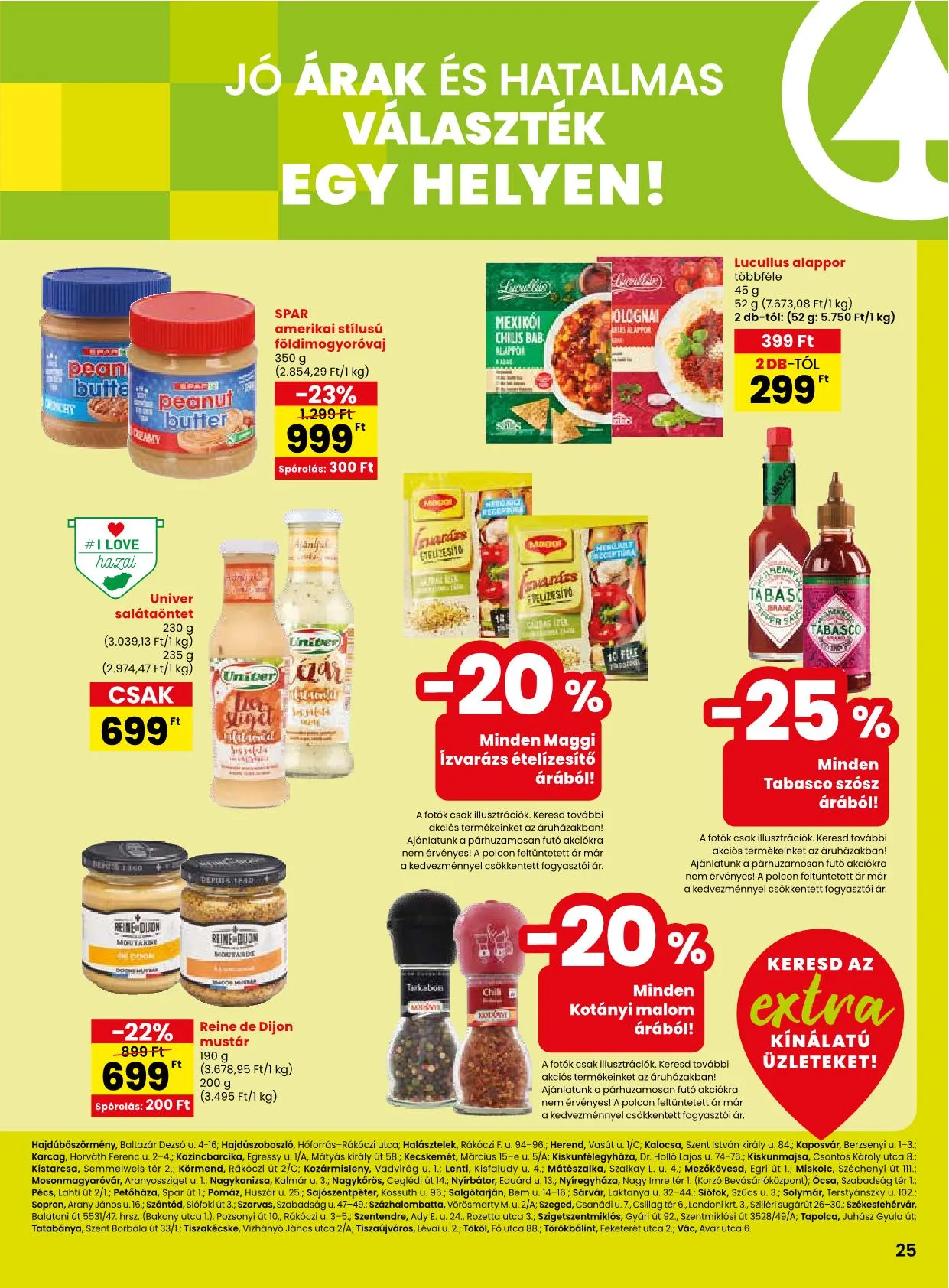 Spar akciós újság Extra 08.14–08.19 – 6. oldal