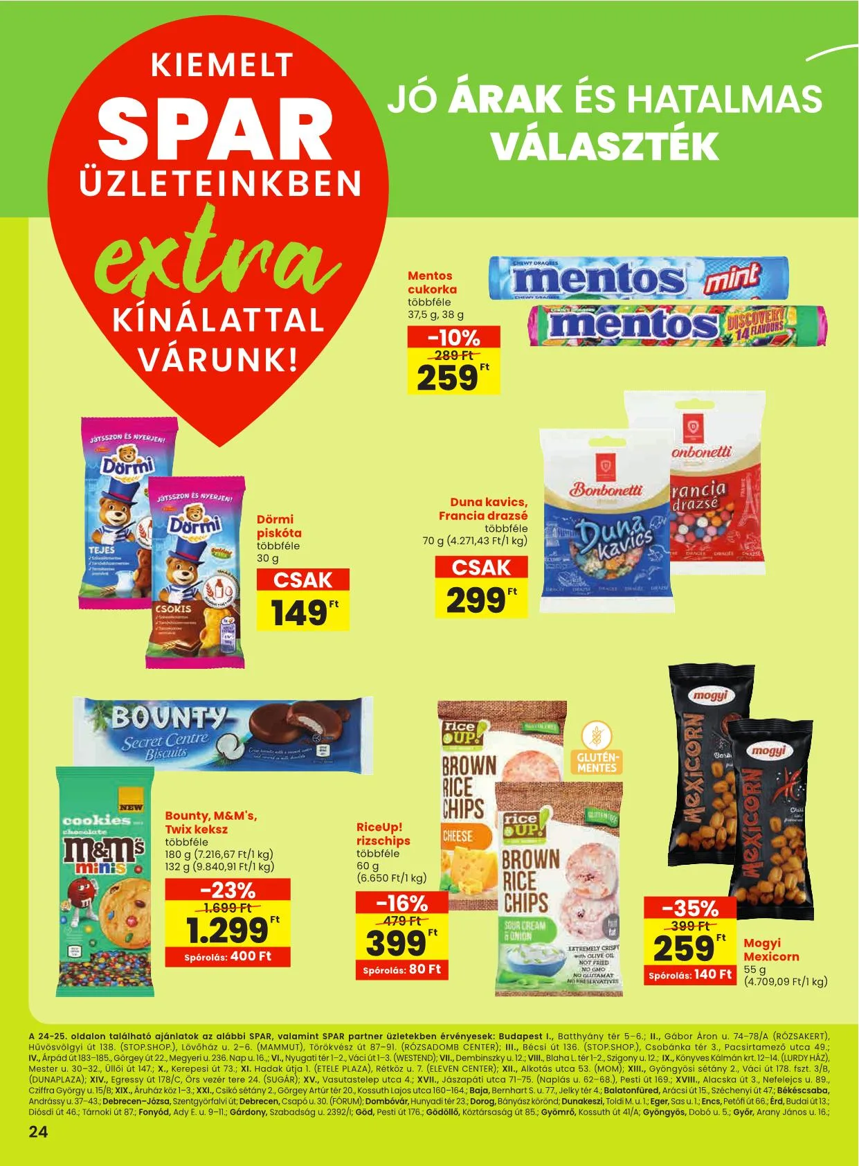 Spar akciós újság Extra 08.21–08.27 – 5. oldal