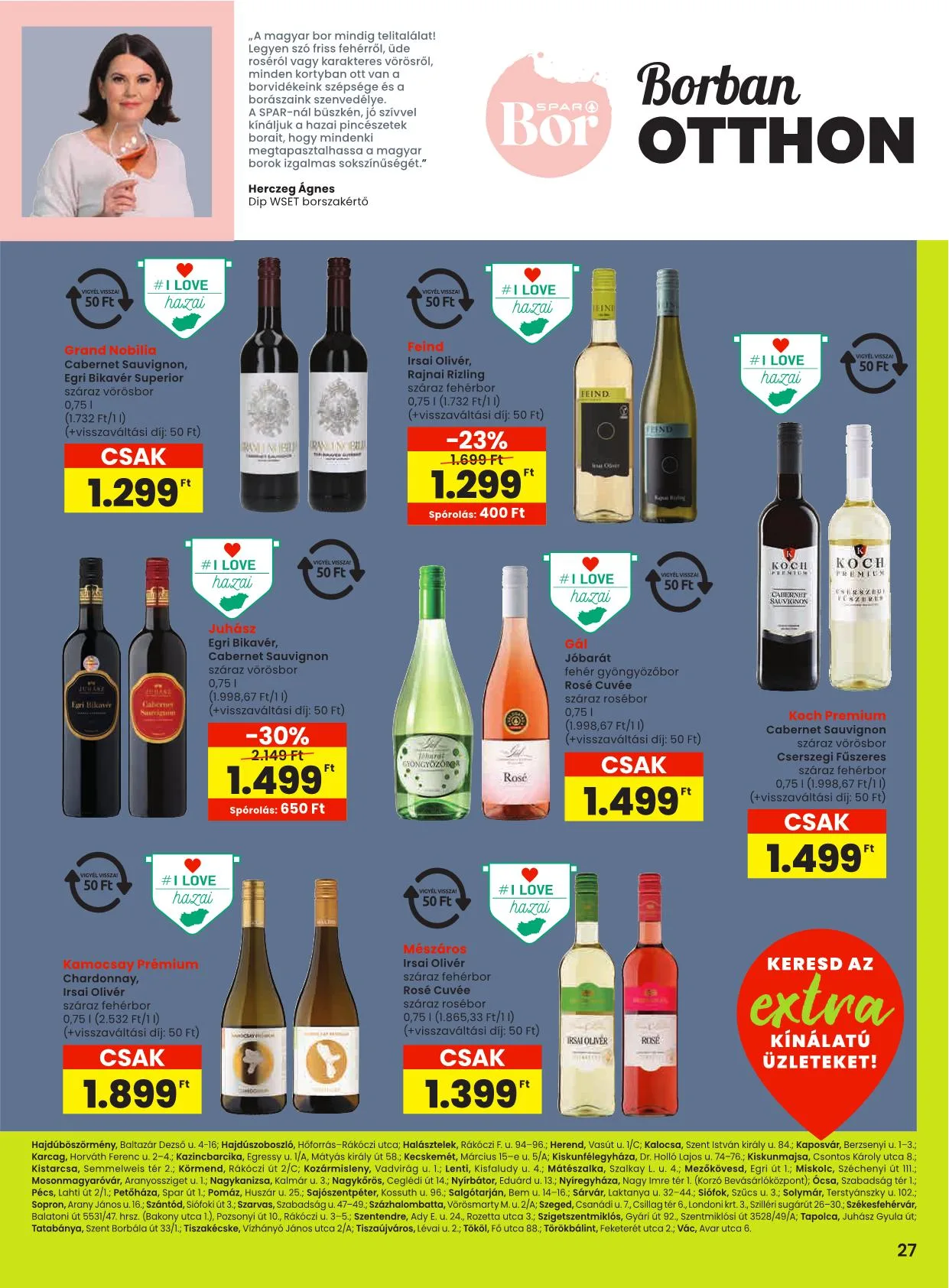Spar akciós újság Extra 08.21–08.27 – 8. oldal