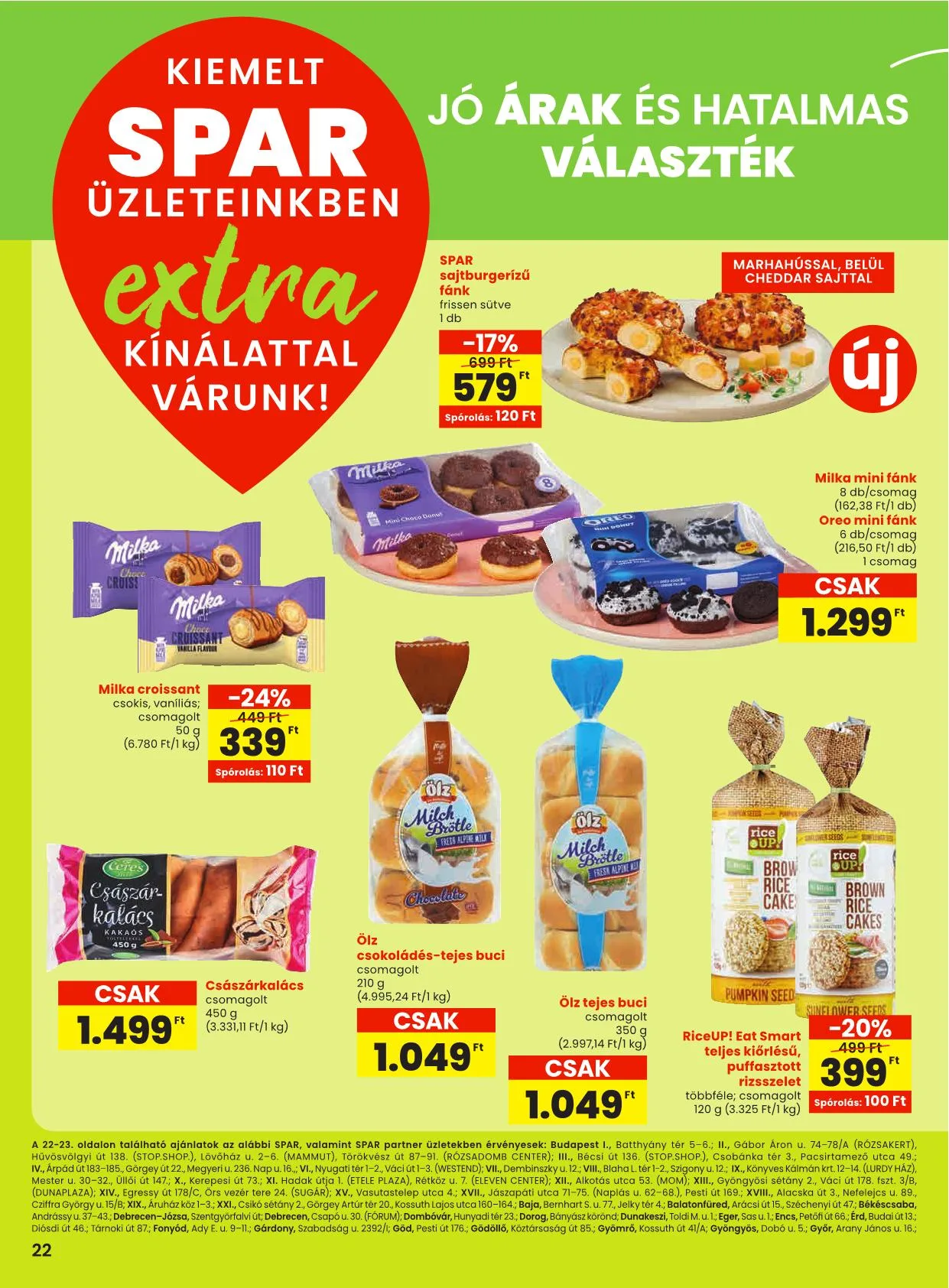 Spar akciós újság Extra 08.28–09.03 – 3. oldal