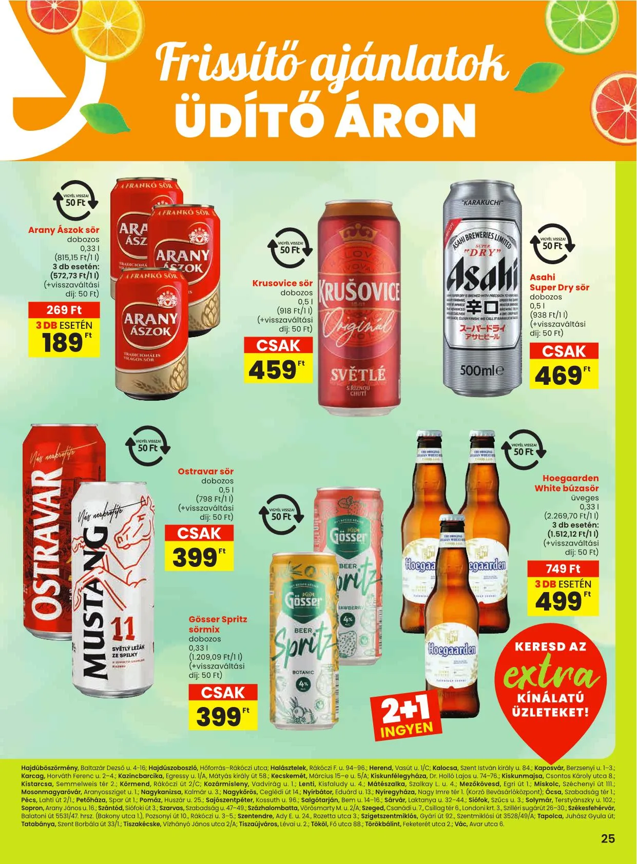 Spar akciós újság Extra 08.28–09.03 – 6. oldal