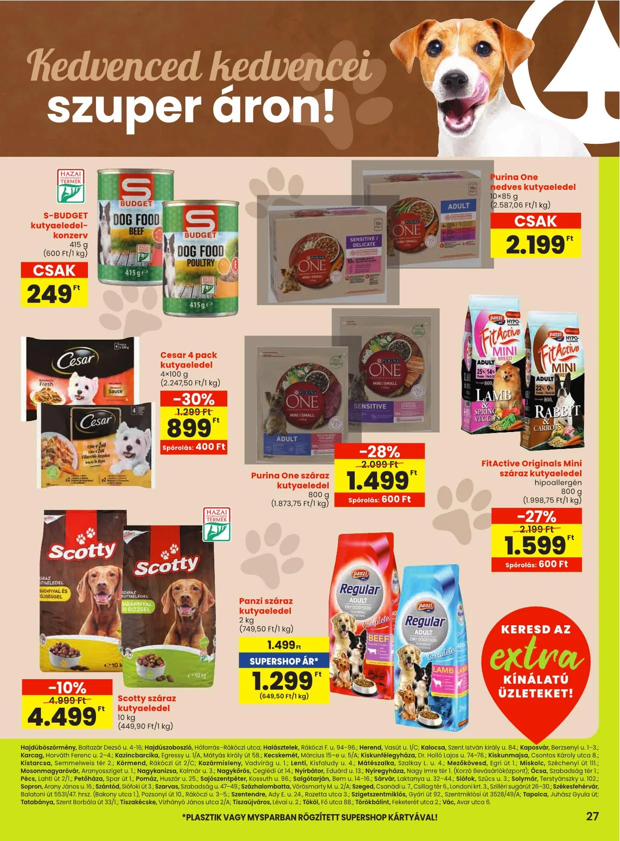 Spar akciós újság Extra 08.28–09.03 – 8. oldal