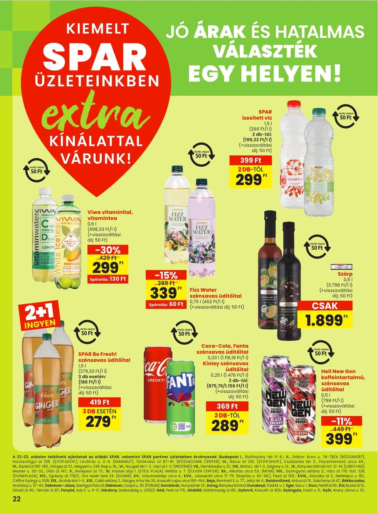 Spar akciós újság Extra 09.04–09.10 – 7. oldal