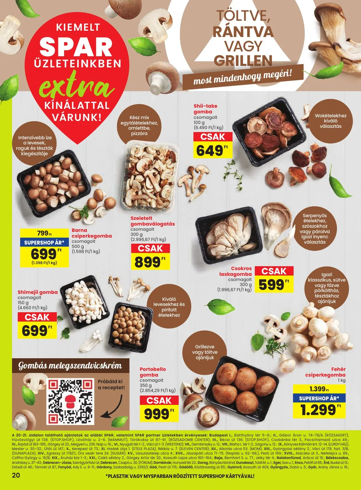Spar akciós újság Extra 09.11–09.17