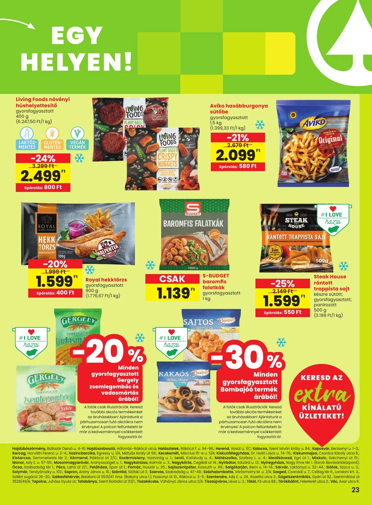 Spar akciós újság Extra 09.11–09.17 – 4. oldal