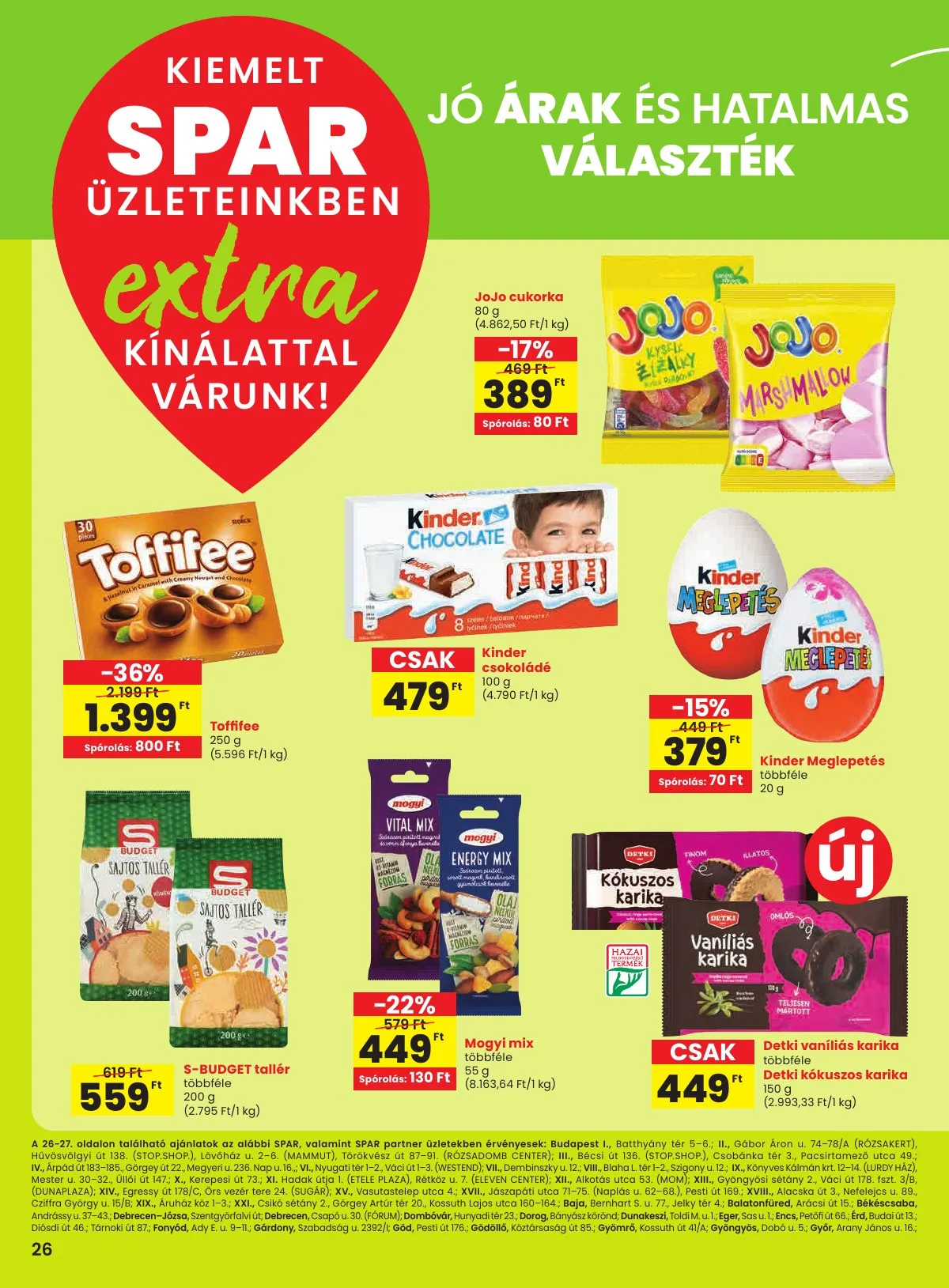 Spar akciós újság Extra 09.11–09.17 – 7. oldal
