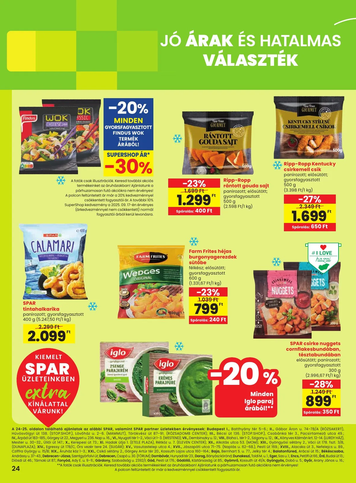 Spar akciós újság Extra 09.18–09.24 – 5. oldal