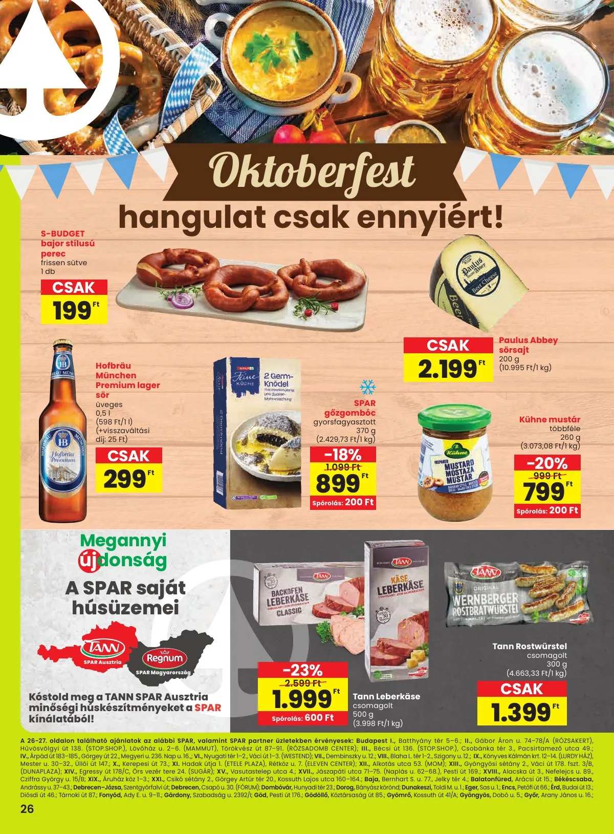 Spar akciós újság Extra 09.18–09.24 – 7. oldal