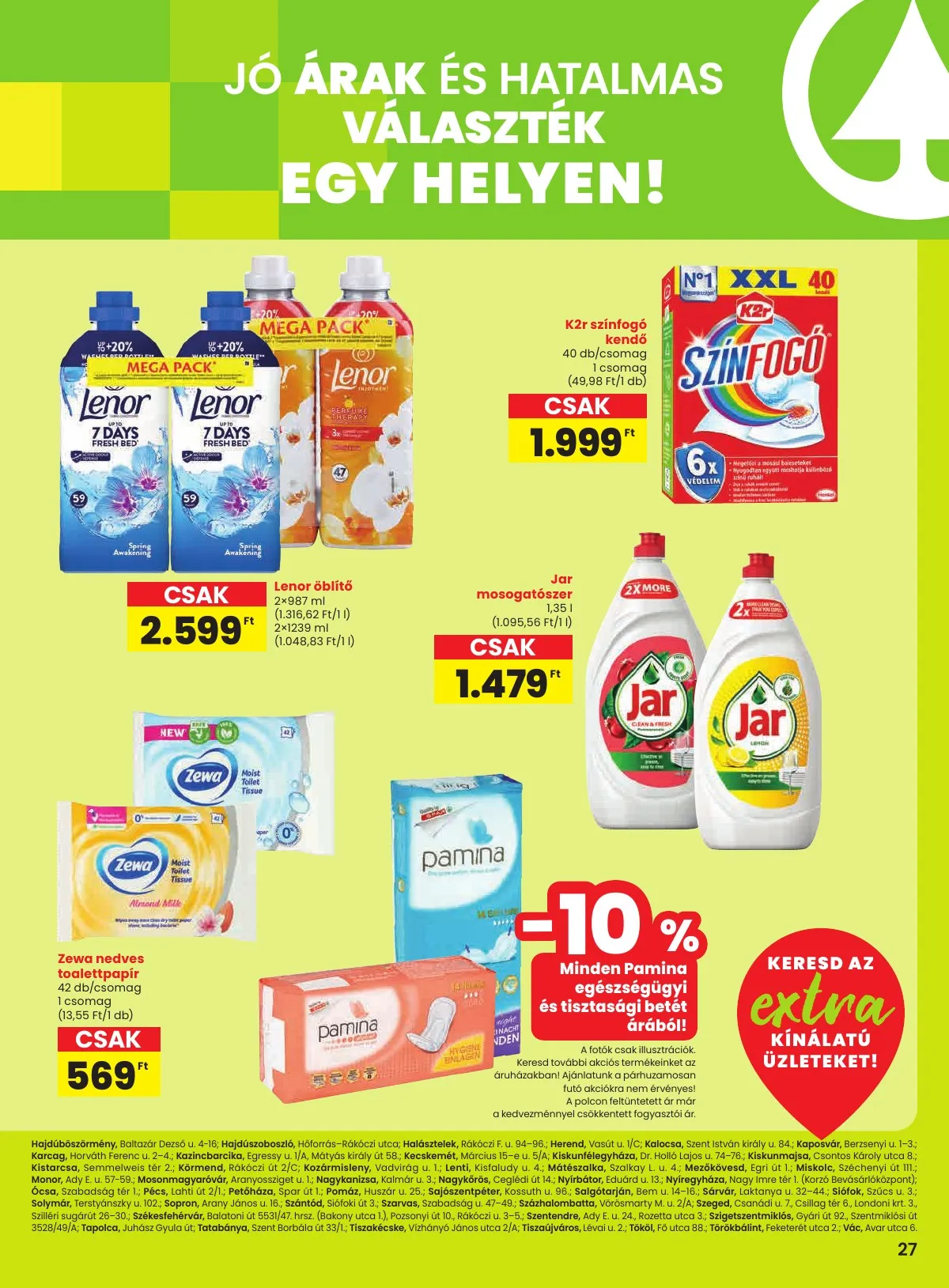 Spar akciós újság Extra 09.18–09.24 – 8. oldal
