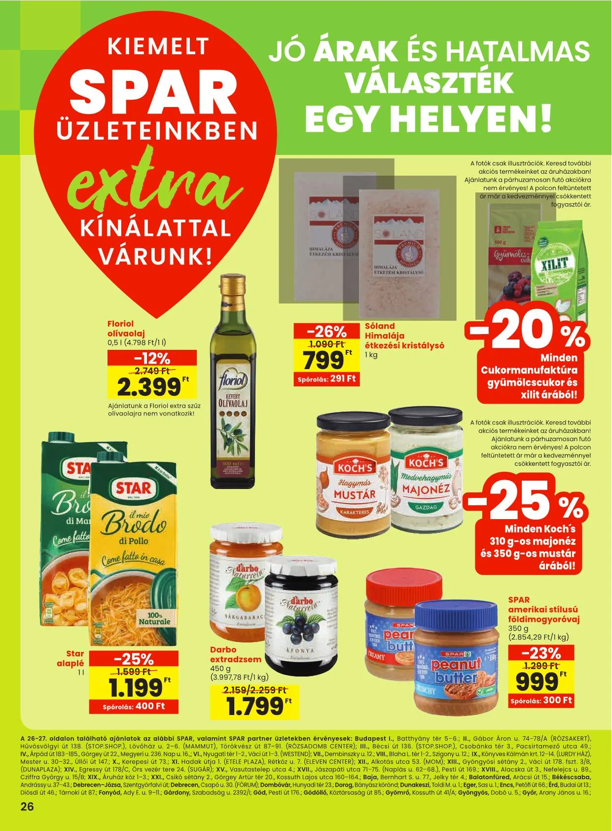 Spar akciós újság Extra 09.25–10.01 – 3. oldal
