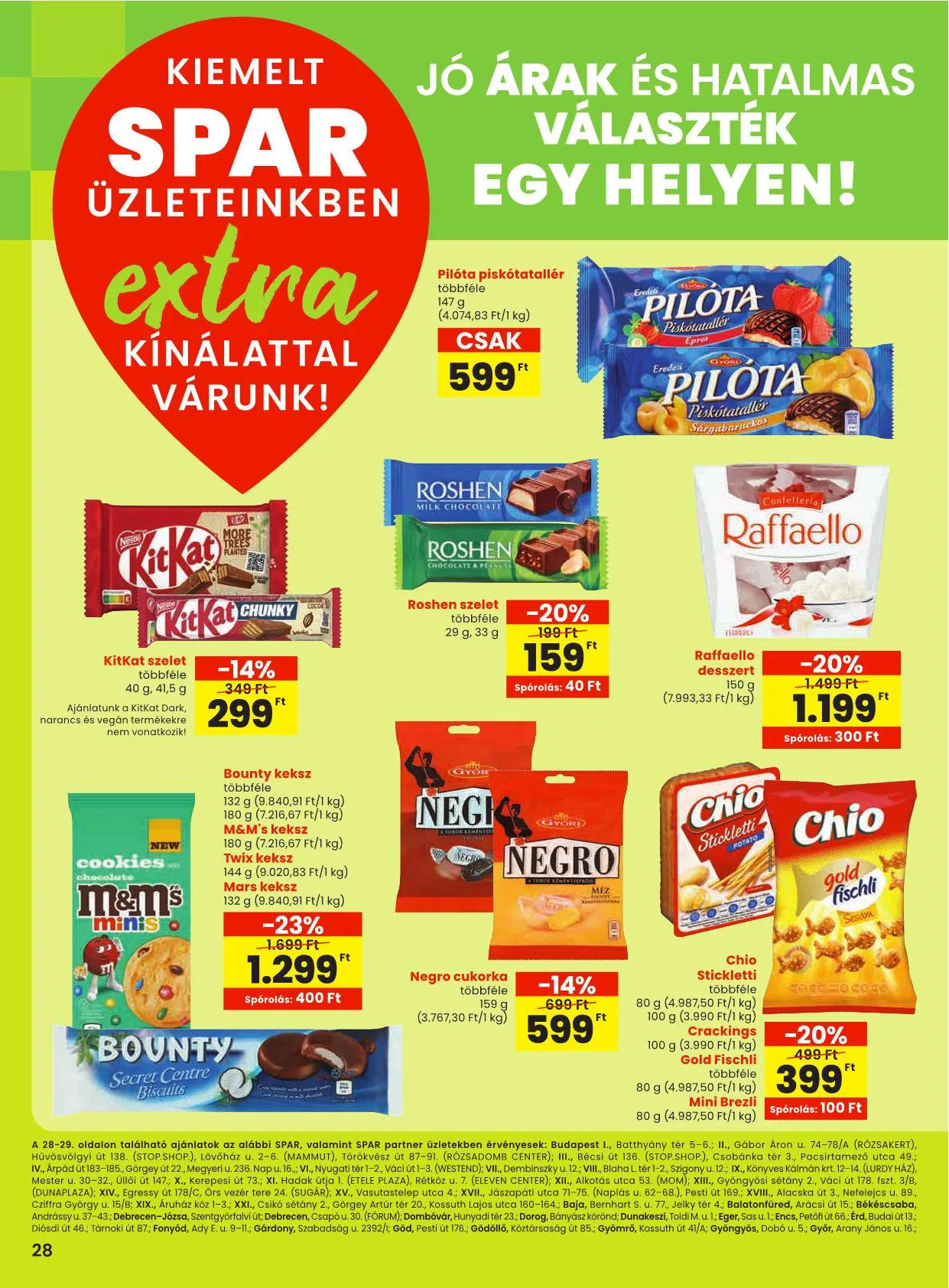 Spar akciós újság Extra 09.25–10.01 – 5. oldal