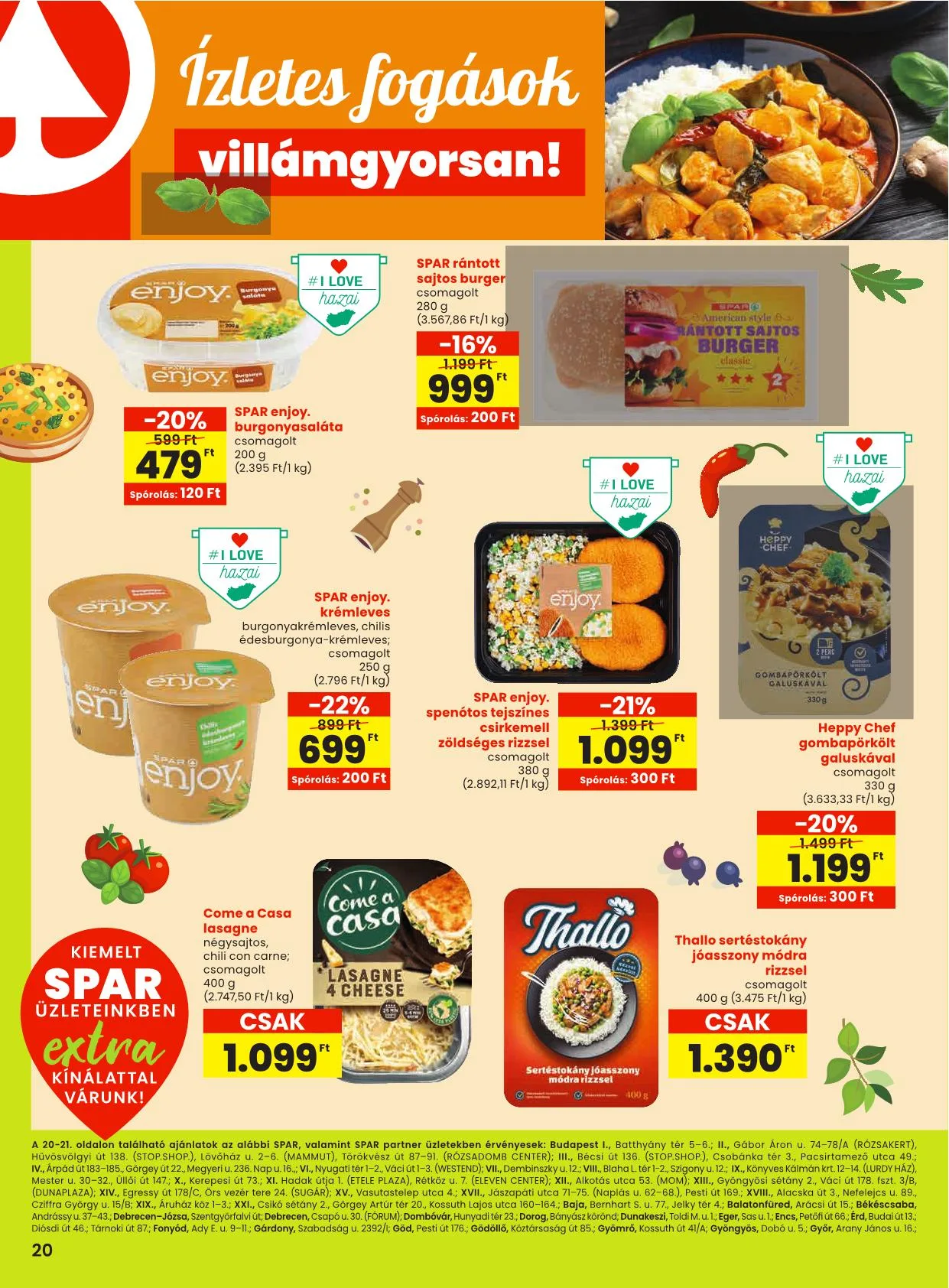 Spar akciós újság Extra 10.02–10.08 – 3. oldal