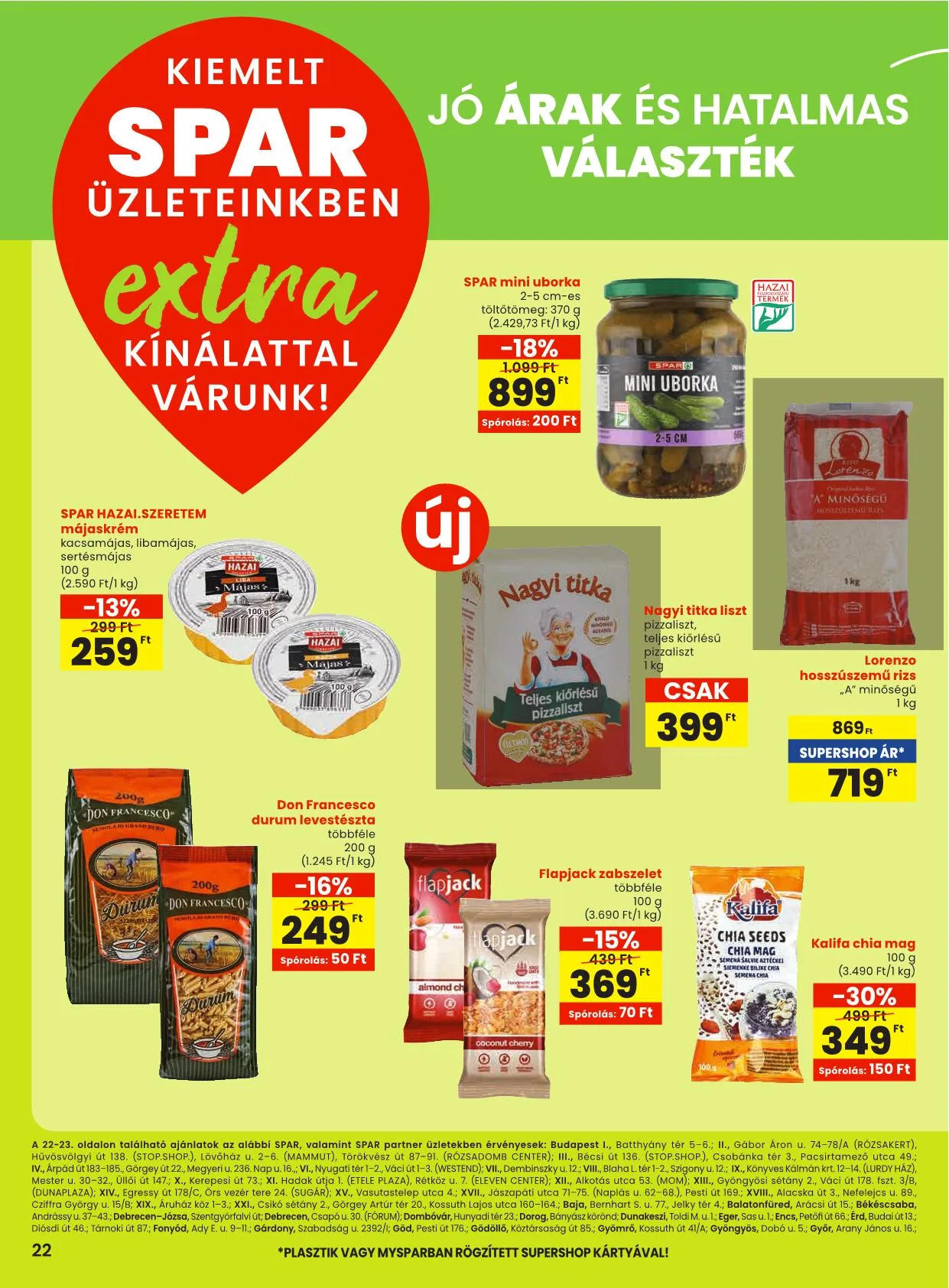Spar akciós újság Extra 10.02–10.08 – 5. oldal
