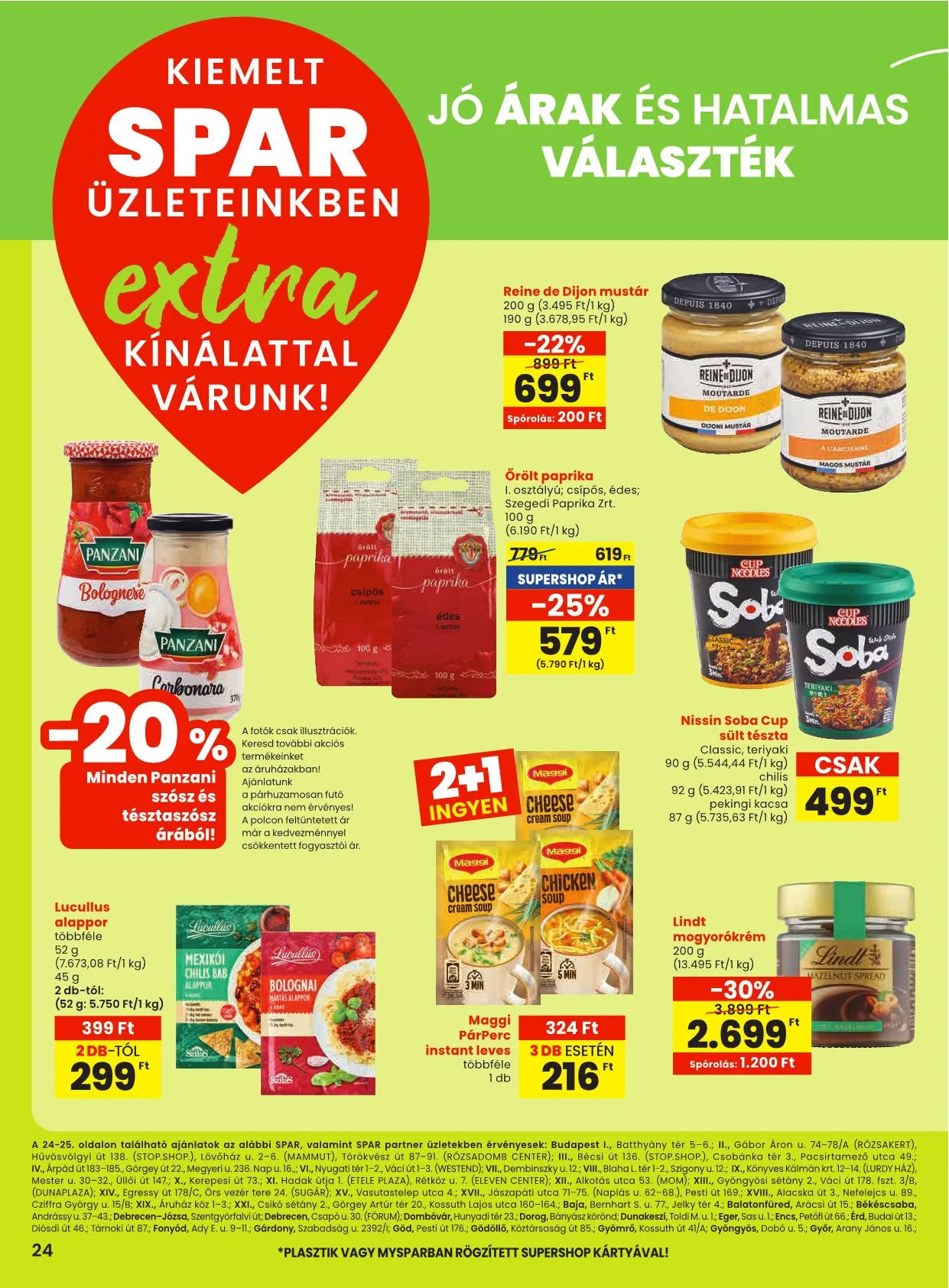 Spar akciós újság Extra 10.09–10.15 – 5. oldal