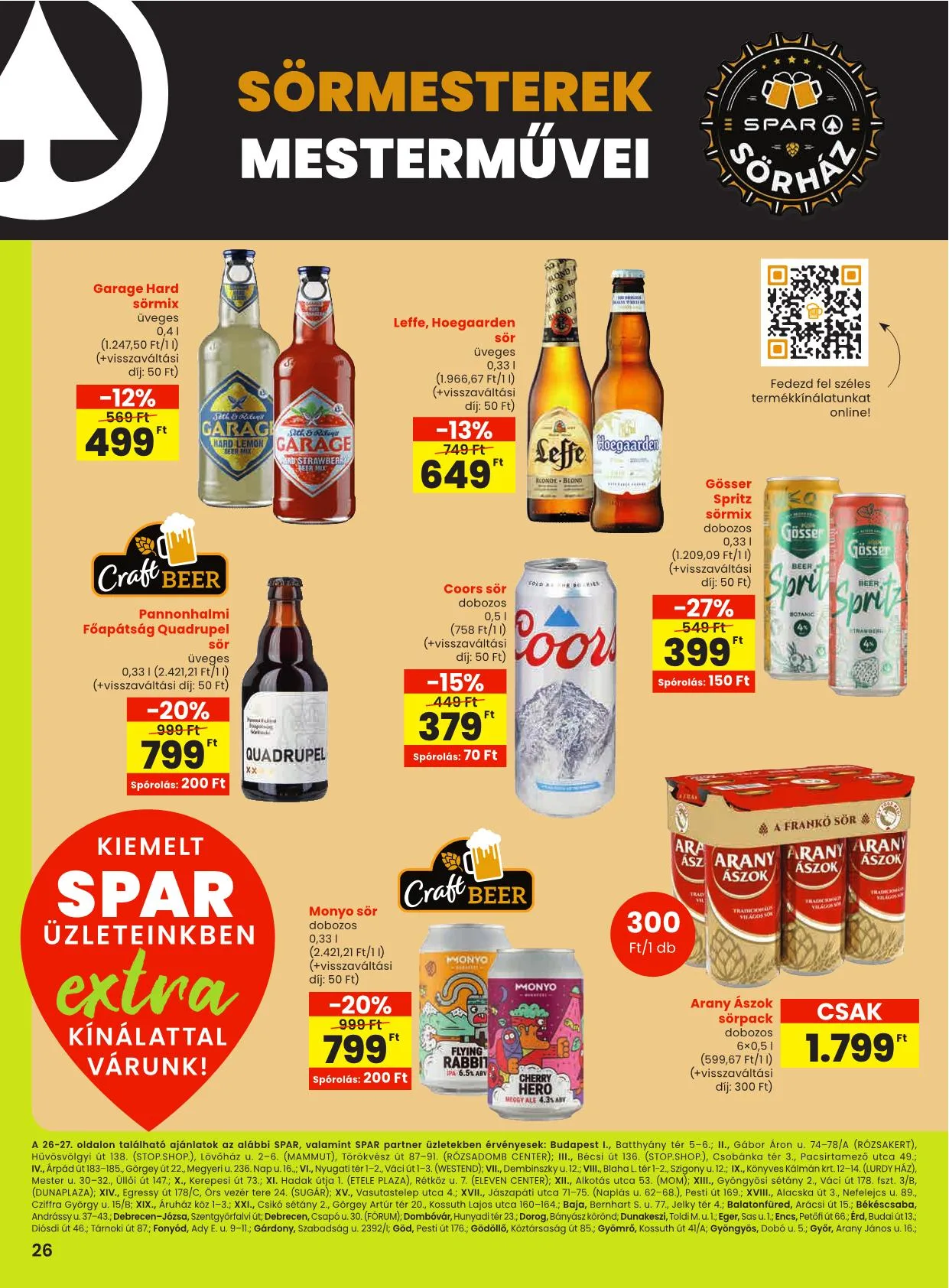Spar akciós újság Extra 10.09–10.15 – 7. oldal