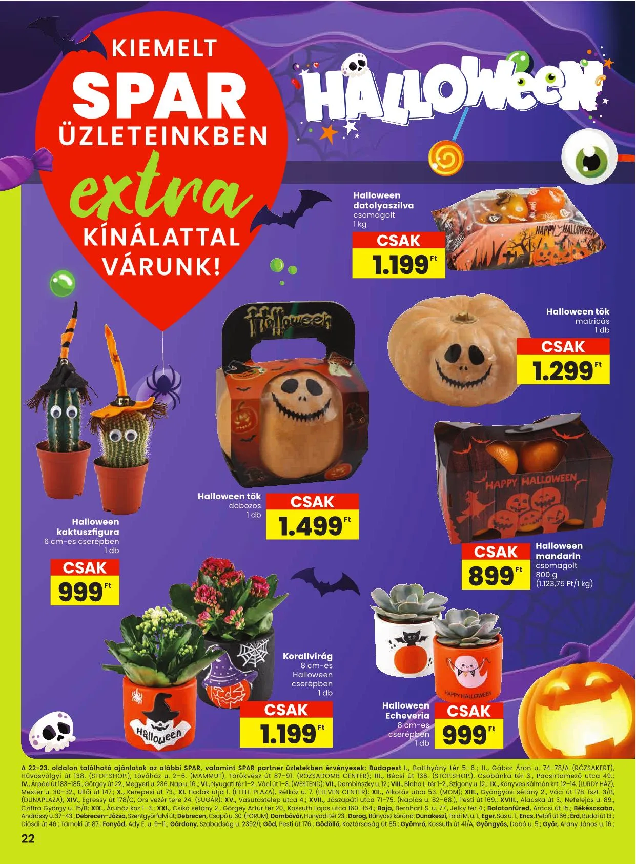 Spar akciós újság Extra 10.16–10.22 – 3. oldal