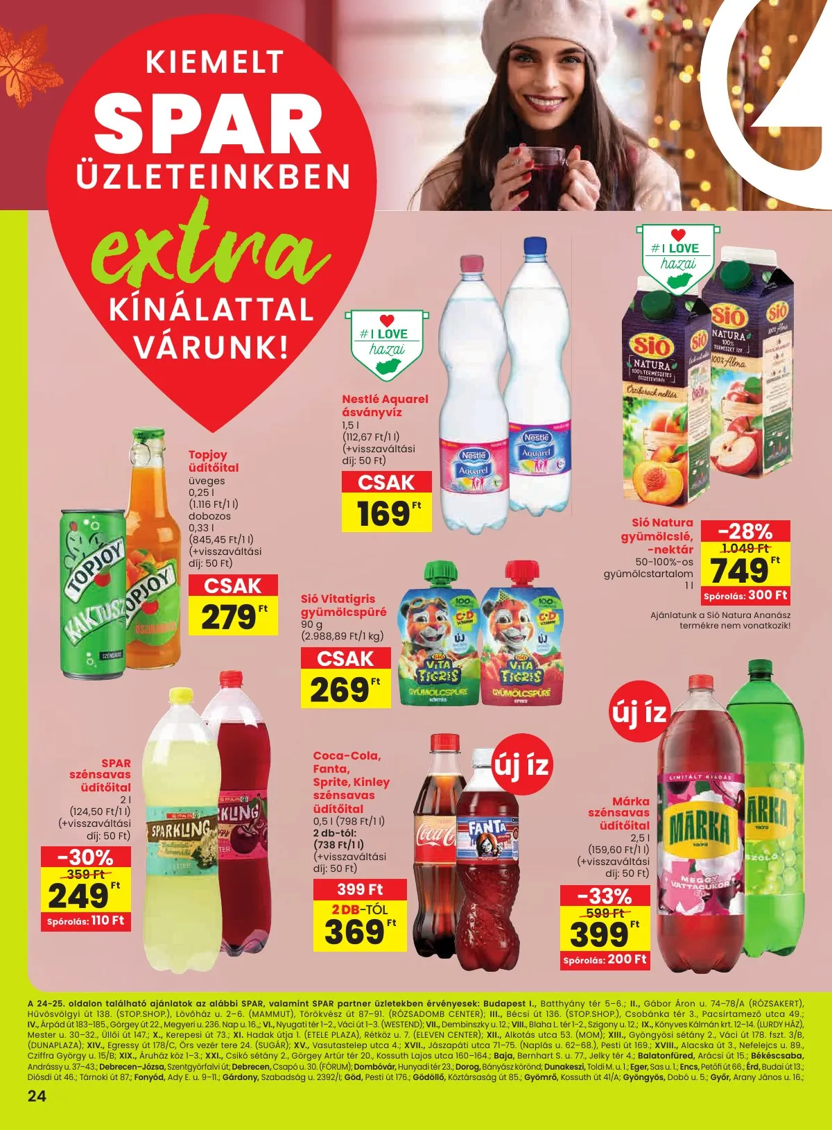 Spar akciós újság Extra 10.24–10.29 – 5. oldal