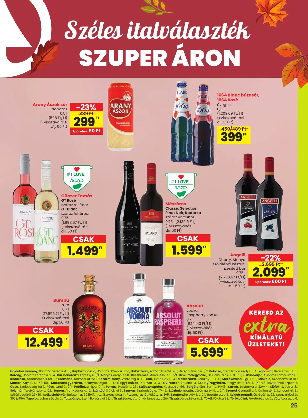 Spar akciós újság Extra 10.24–10.29 – 6. oldal