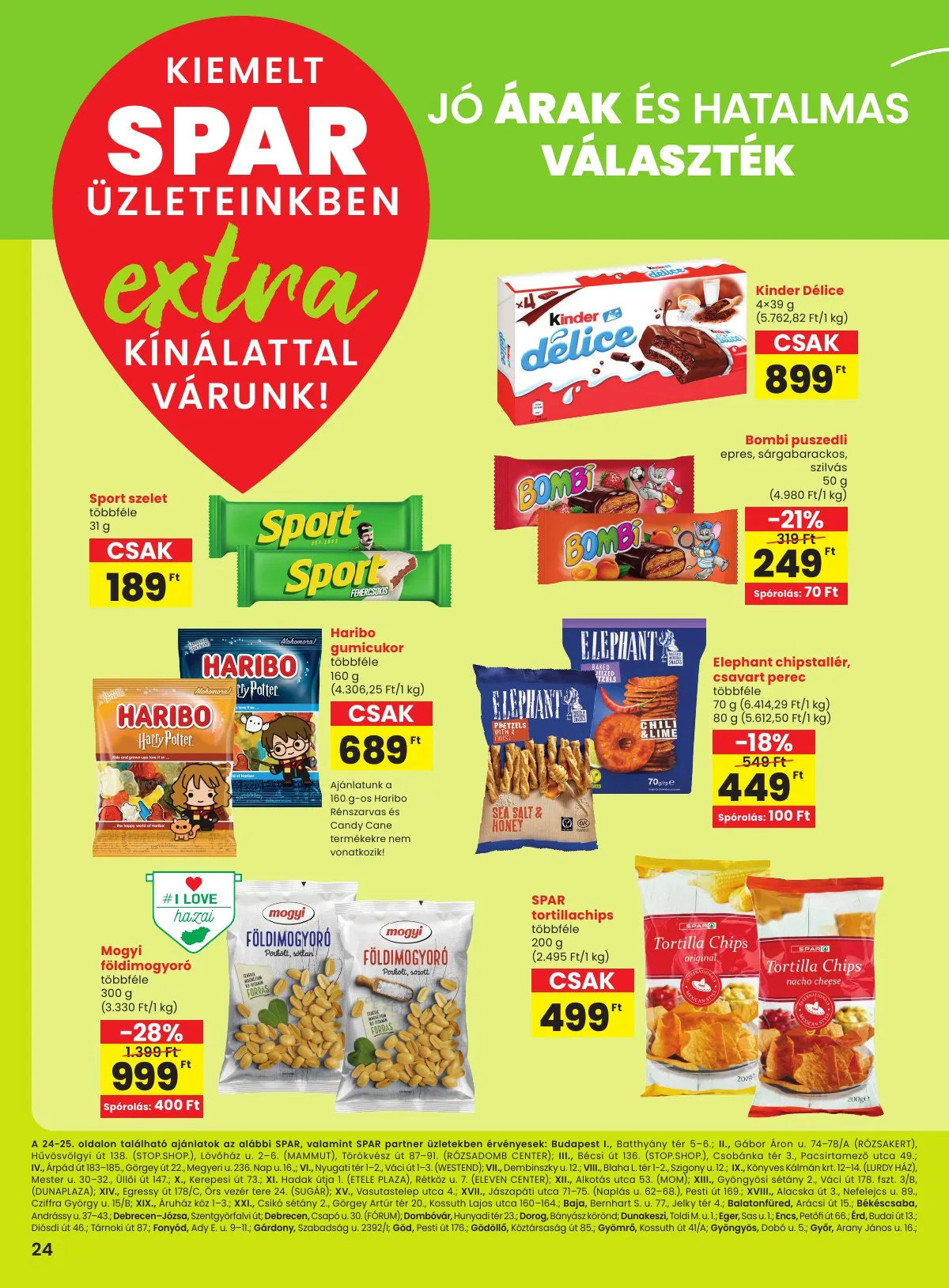 Spar akciós újság Extra 10.30–11.05 – 5. oldal