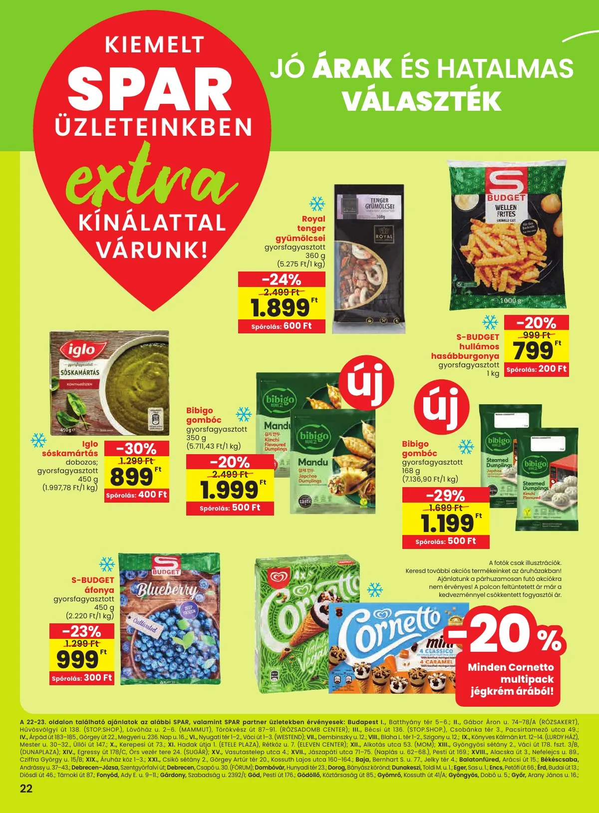 Spar akciós újság Extra 11.06–11.12 – 3. oldal