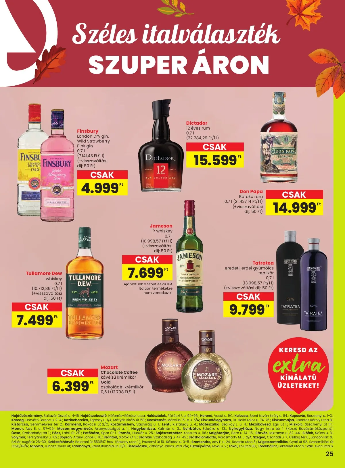 Spar akciós újság Extra 11.06–11.12 – 6. oldal