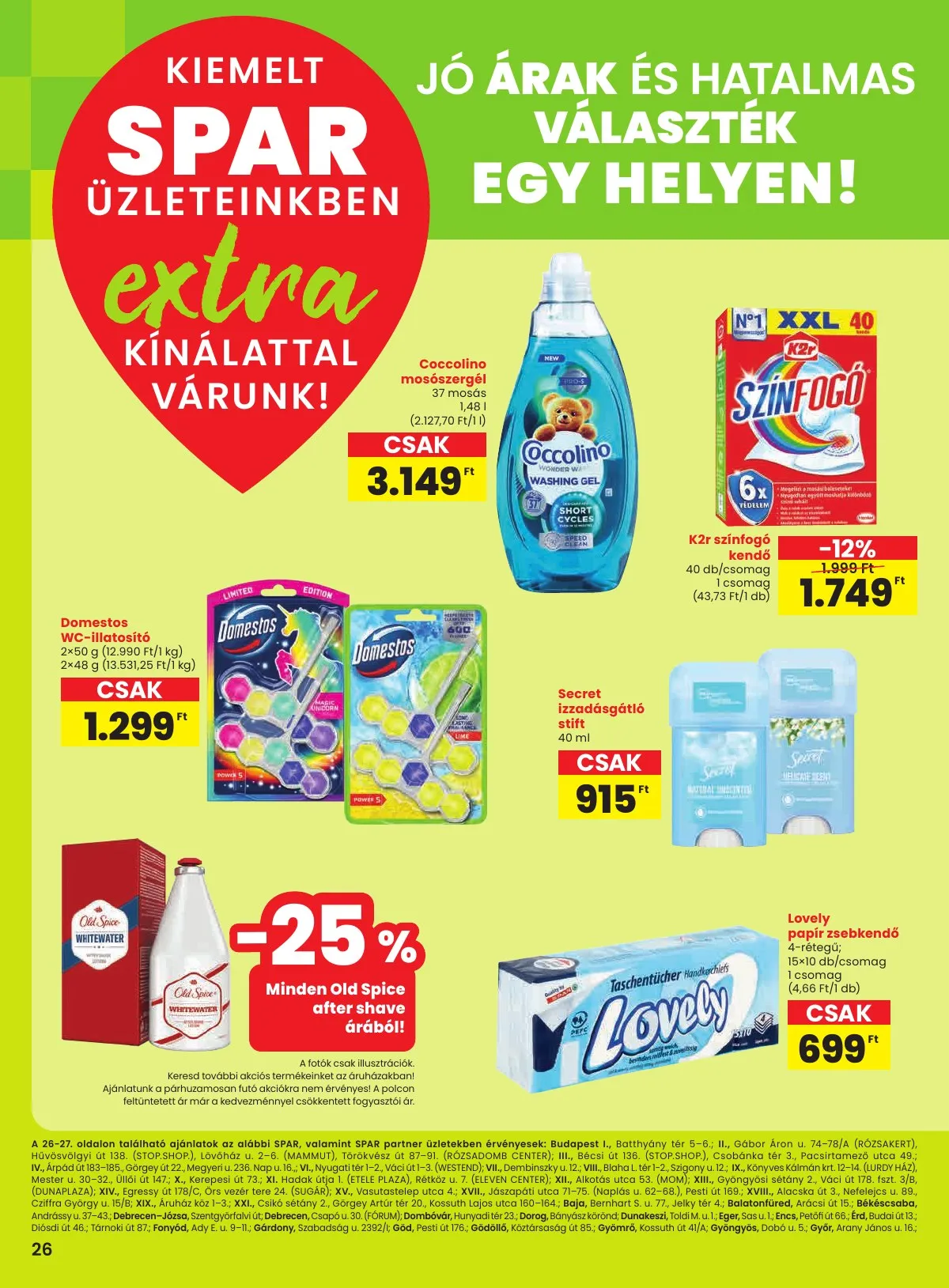 Spar akciós újság Extra 11.06–11.12 – 7. oldal