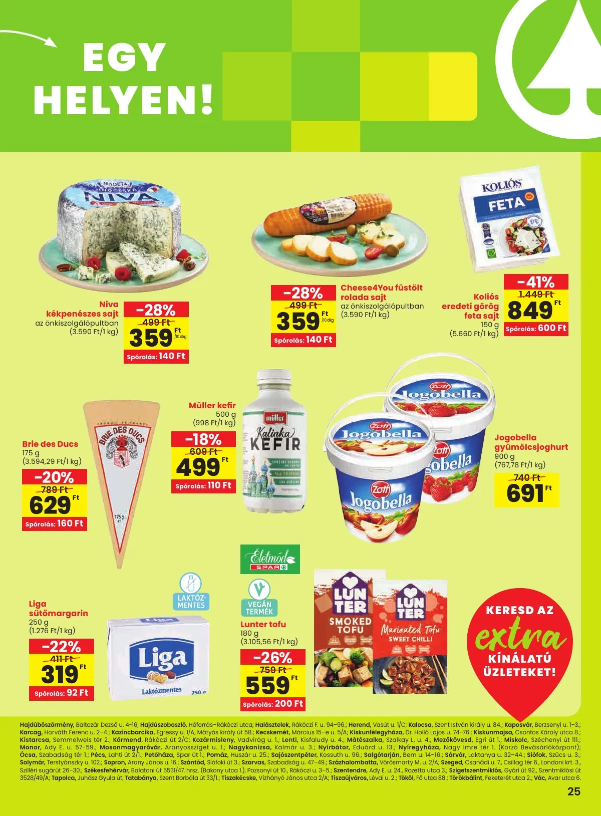 Spar akciós újság Extra 11.20–11.26 – 6. oldal