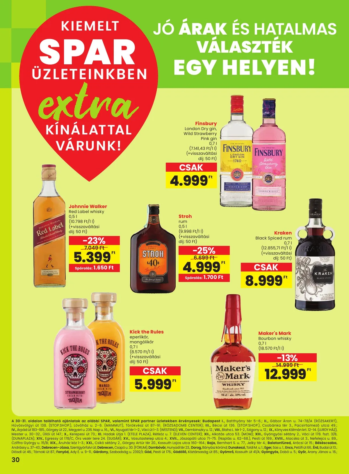 Spar akciós újság Extra 12.04–12.10 – 7. oldal